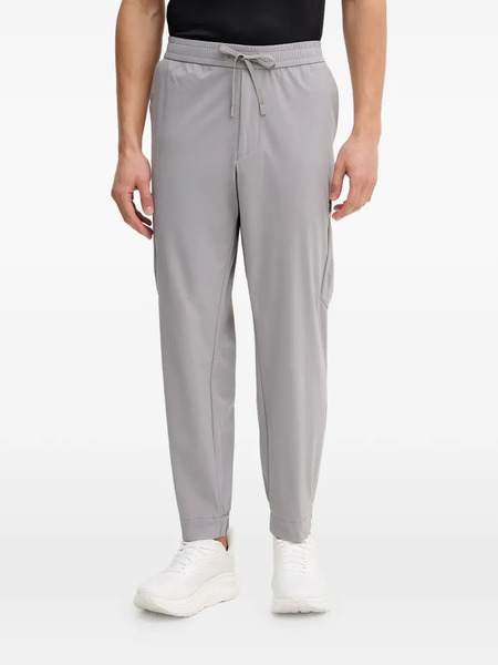  Boss Drawstring-detail Trousers - Grey 