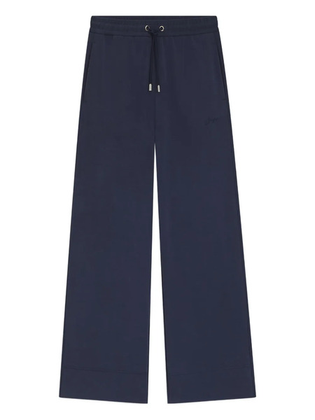  Boss Drawstring Wide-leg Trousers - Blue 