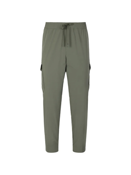  Boss Elasticated-waist Poplin Cargo Pants - Green 