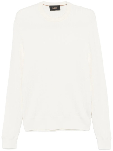 Boss Eldo Sweater - White 