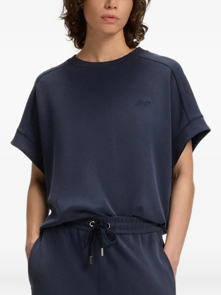  Boss Embroidered-logo T-shirt - Blue 