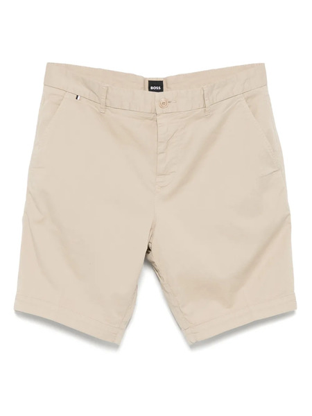  Boss Gabardine Chino Shorts - Neutrals 