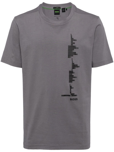  Boss Graphic-print T-shirt - Grey 