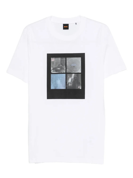  Boss Graphic-print T-shirt - White 