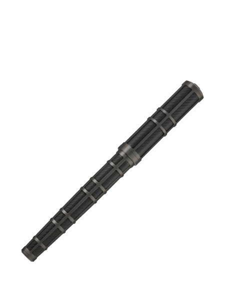  Boss Grid-pattern Metal Rollerball Pen - Black 