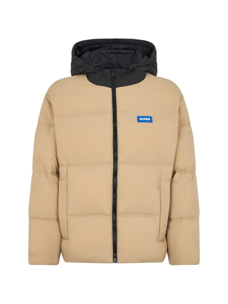  Boss Hooded Padded Jacket - Neutrals 