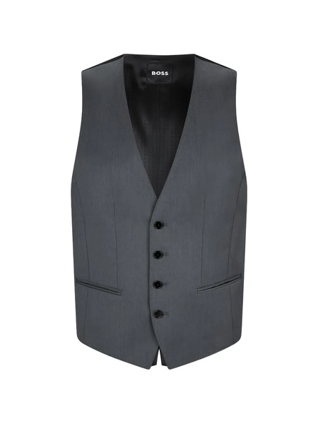  Boss Huge Waistcoat - Grey 