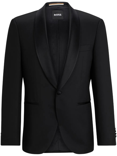  Boss Jeckson Shawl-lapels Blazer - Black 