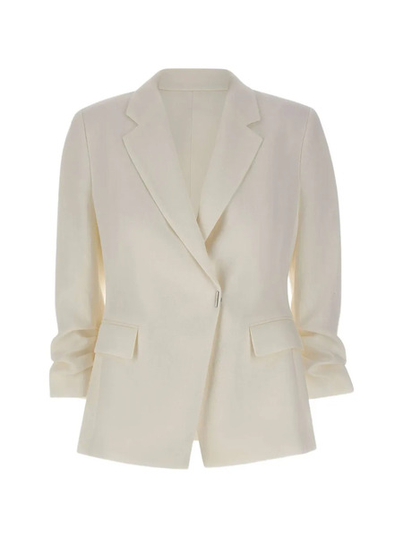  Boss Jia Double-breasted Blazer - Neutrals 