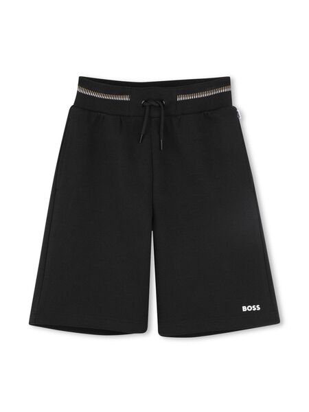  Boss Kidswear Bermuda Shorts - Black 