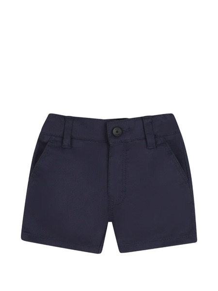  Boss Kidswear Buttoned Shorts - Blue 
