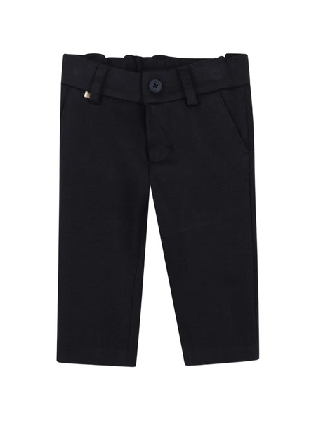  Boss Kidswear Buttoned Trousers - Blue 