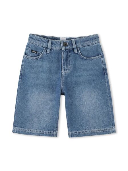  Boss Kidswear Denim Shorts - Blue 
