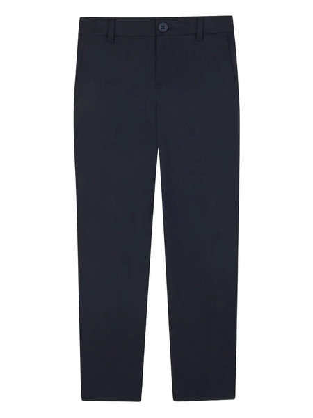  Boss Kidswear Flat-front Trousers - Blue 