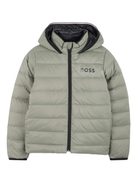 Boss Kidswear Hooded Zip Jacket - Green 