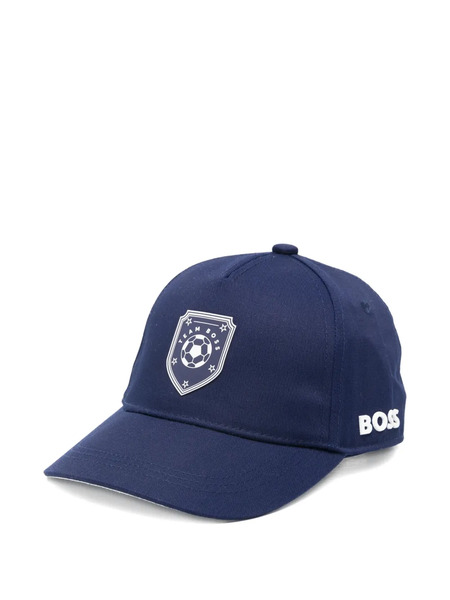  Boss Kidswear Logo-patch Baseball Cap - Blue 