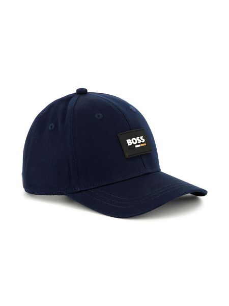  Boss Kidswear Logo-patch Cotton Baseball Cap - Blue 