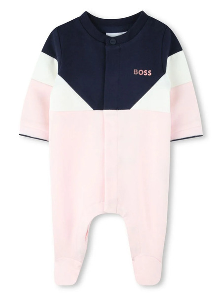  Boss Kidswear Logo-print Pyjamas Set - Pink 