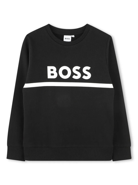  Boss Kidswear Logo Sweatshirt - Black 