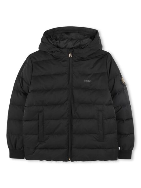  Boss Kidswear Padded Jacket - Black 
