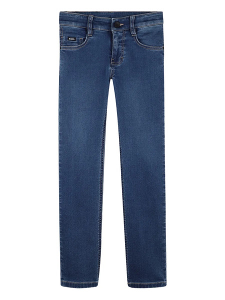  Boss Kidswear Patch Trousers - Blue 