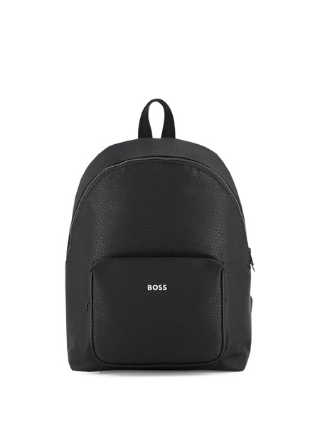  Boss Kidswear Textured Pocket Backpack - Black 