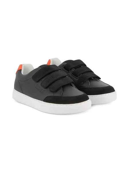  Boss Kidswear Touch-strap Sneakers - Black 