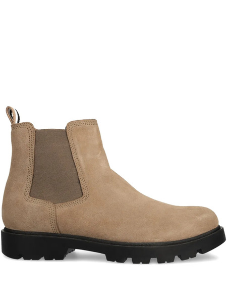  Boss Leather Boots - Neutrals 