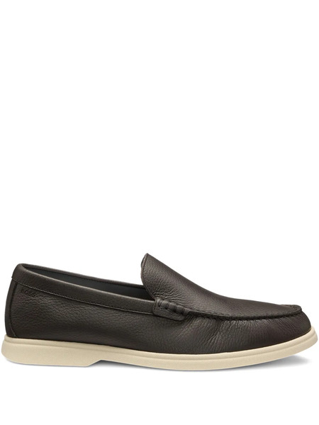  Boss Leather Loafers - Brown 