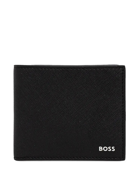  Boss Leather Wallet - Black 