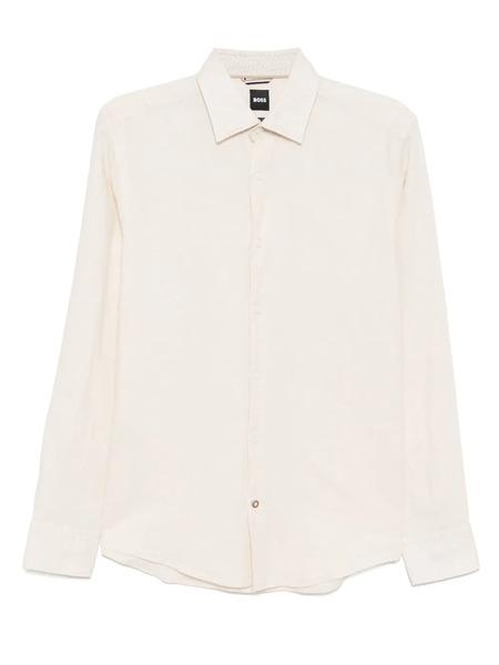 Boss Linen Shirt - Neutrals 