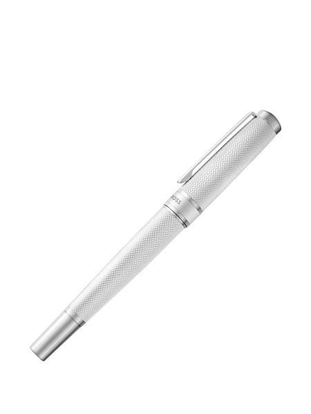  Boss Logo-debossed Rollerball Pen - Silver 