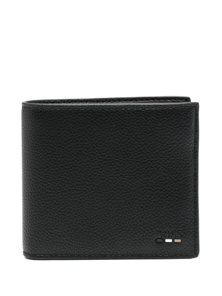  Boss Logo-debossed Wallet - Black 