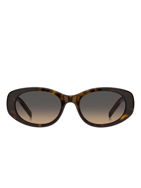 Boss Logo-detail Sunglasses - Brown 
