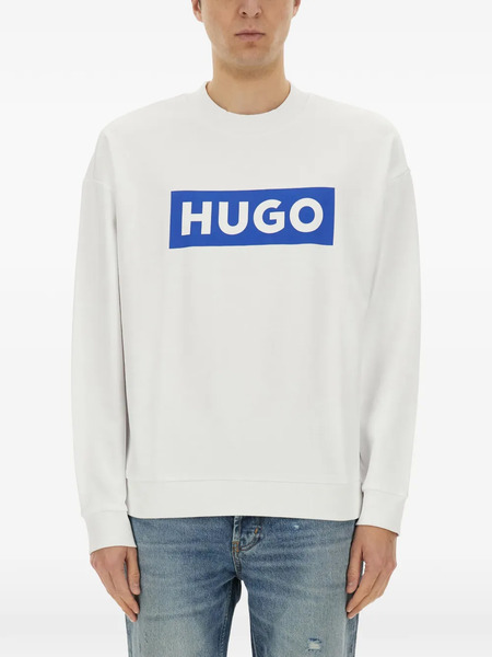  Boss Logo-print Sweatshirt - White 