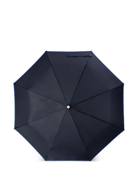  Boss Logo-print Umbrella - Blue 
