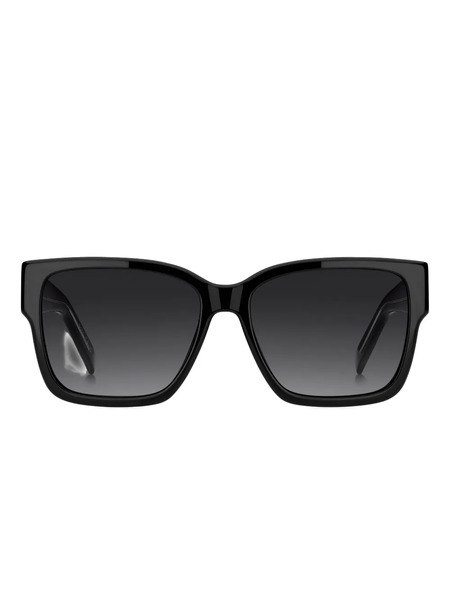 Boss Logo Square Sunglasses - Black 