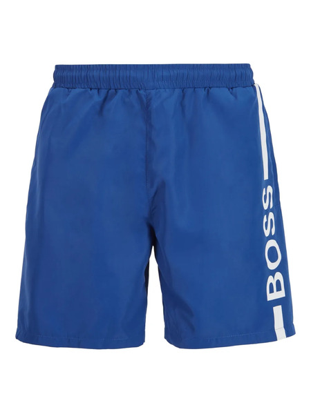  Boss Logo Swim Shorts - Blue 