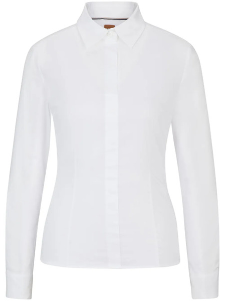  Boss Long-sleeve Shirt - White 