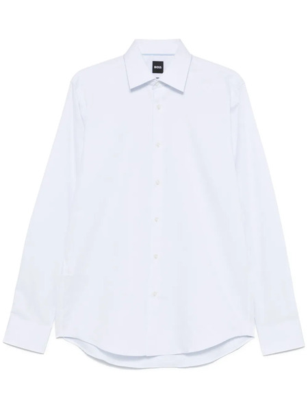  Boss Micro-patterned Shirt - Blue 