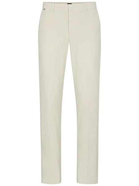  Boss Mid-rise Slim-cut Trousers - Neutrals 
