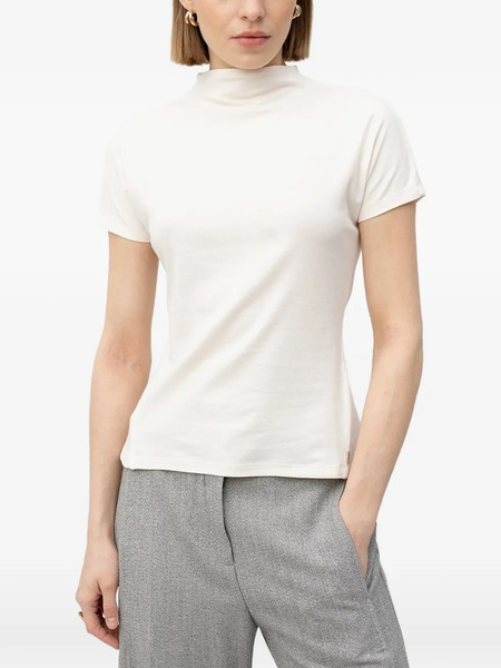  Boss Mock-neck T-shirt - Neutrals 