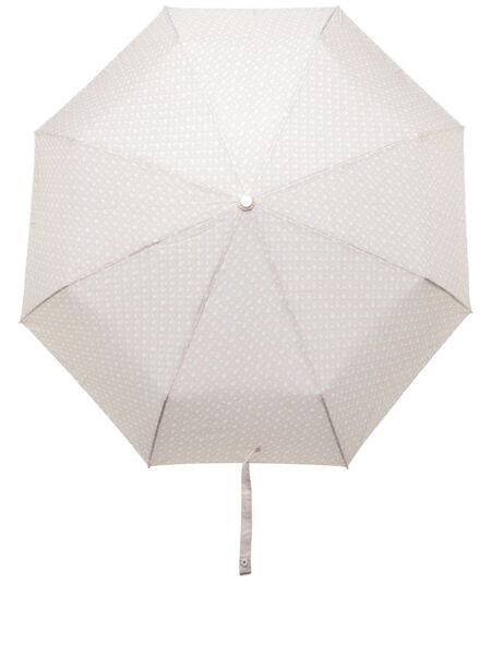  Boss Monogram-print Umbrella - Neutrals 