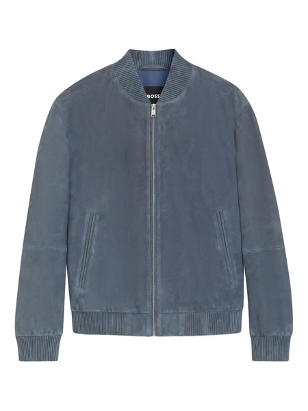  Boss Muller Suede Jacket - Blue 