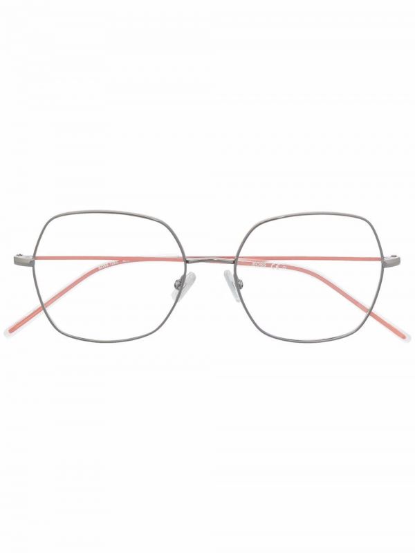  Boss Oversize-frame Glasses - Silver 