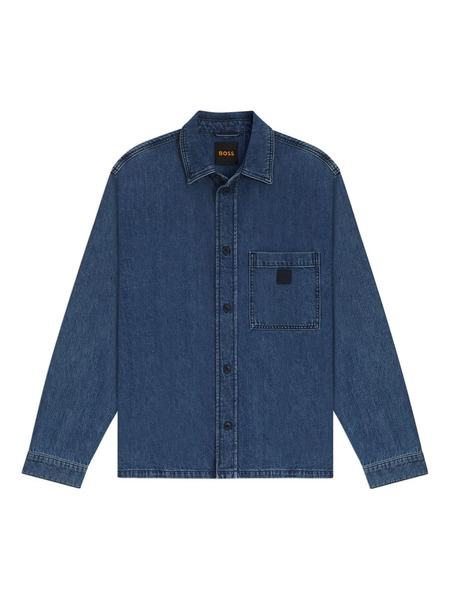  Boss Patch-pocket Denim Shirt - Blue 