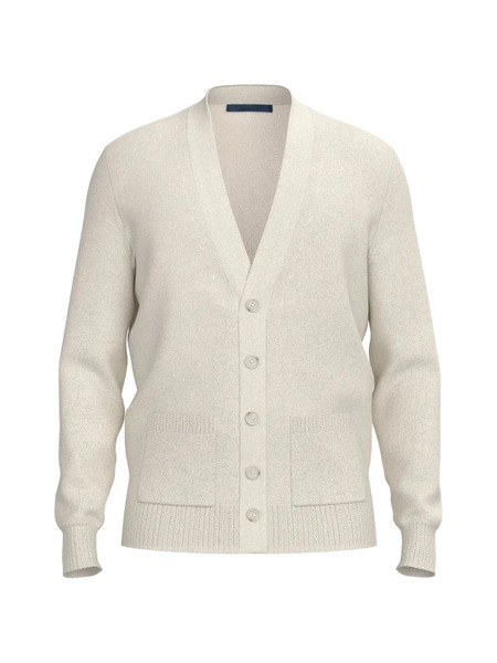  Boss Patch-pocket V-neck Cardigan - Neutrals 