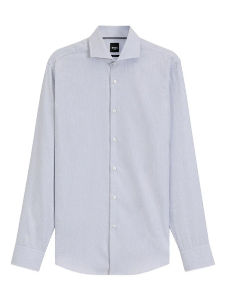  Boss Patterned Shirt - Blue 