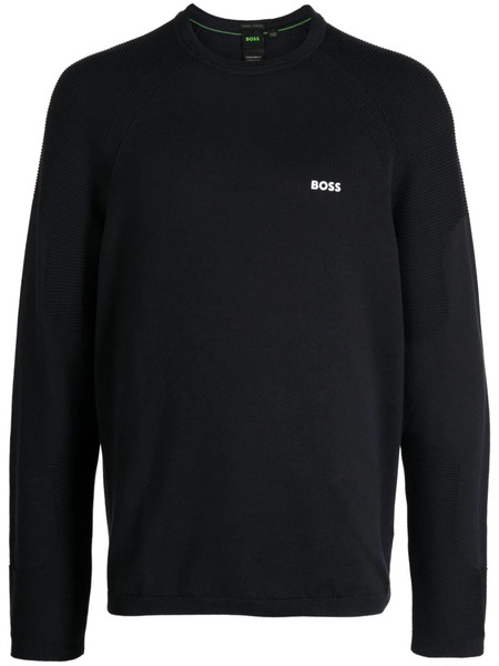  Boss Perform-x Crew-neck Sweatshirt - Blue 