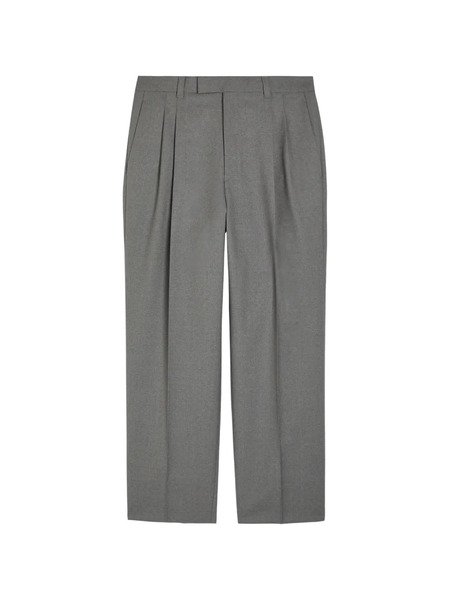  Boss Pleated Trousers - Grey 